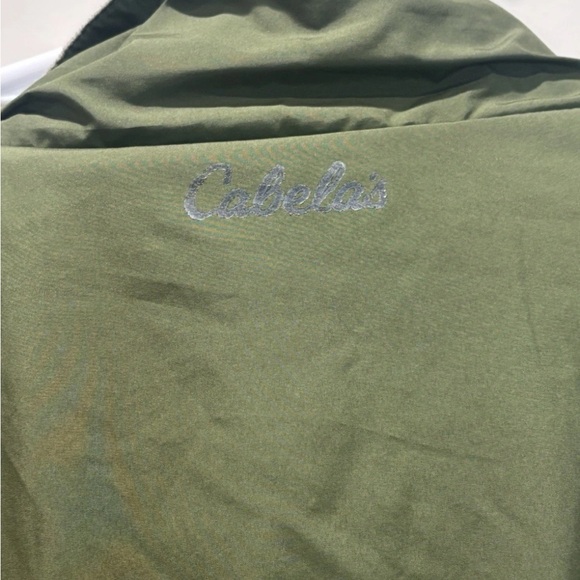 CABELA’ S Olive Green Outdoor Jacket Size Large - Picture 7 of 10